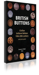 British Buttons (inc. price guide) by Dennis G Blair