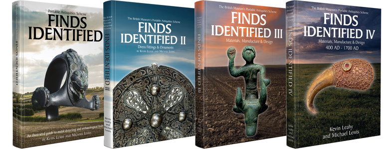 Finds Identified Series - 3 Books for Identifying Finds - Books for Detectorists and Collectors - Hardback Books 