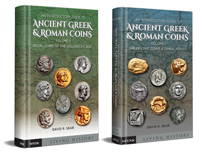 OFFER - BUY ANCIENT GREEK AND ROMAN COINS VOLS I & II FOR £85 - SAVE £15