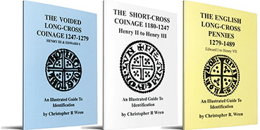 OFFER - BUY ALL 3 OF CHRISTOPHER WREN'S CROSS COINAGE BOOKS